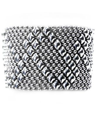 SG Liquid Metal - B46-AS Silver Mesh Bracelet
