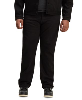 Levi's - Big and Tall 501 Original-Fit Black Jeans