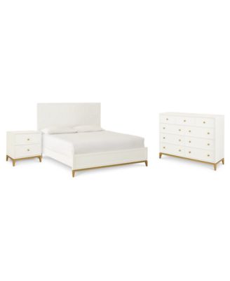 Furniture - Chelsea Bedroom  3-Pc. Set (California King Bed, Nightstand & Dresser)
