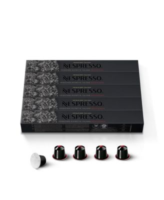 Nespresso - Capsules OriginalLine, Ispirazione Ristretto Decaffeinato Italiano, Dark Roast Coffee, 50-Count Espresso Pods, Brews 1.35-oz.