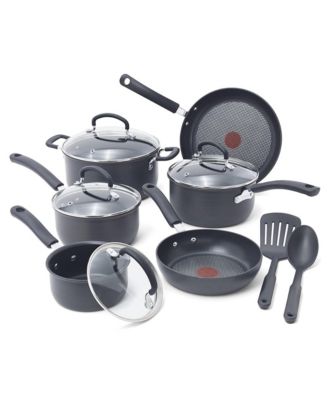 T-Fal - Ultimate Hard Anodized 12-Pc. Cookware Set