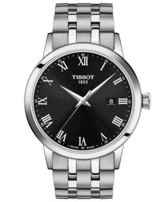 Tissot - Men's Swiss Classic Dream Stainless Steel Bracelet Watch 42mm