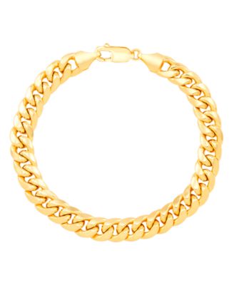 Macy's - Cuban Chain Link Bracelet in 14k Gold
