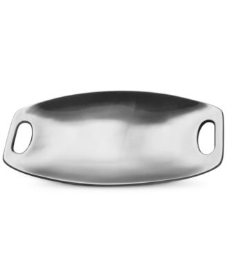 Nambé - "Handled" Tray, 7" x 14"