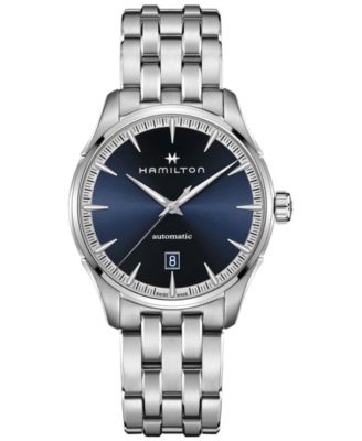 Hamilton - Men's Swiss Automatic Jazzmaster Stainless Steel Bracelet Watch 40mm