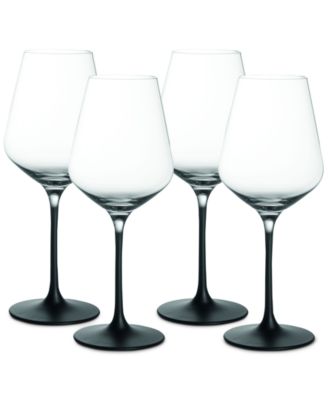 Villeroy & Boch - Manufacture Rock White Wine Goblets, Set of 4