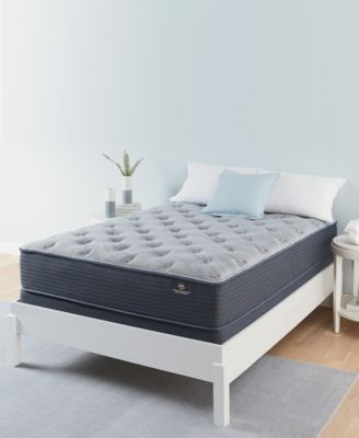 Serta - LUXE Chamblee 12.5" Firm Mattress Set- Full
