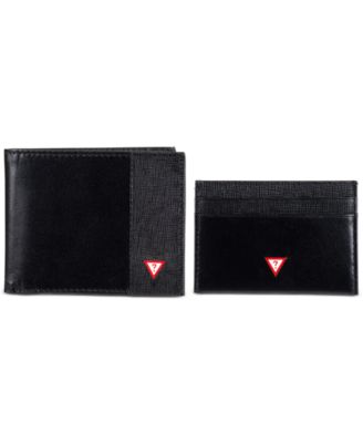 GUESS - Men's RFID Slimfold Wallet & Card Case Set