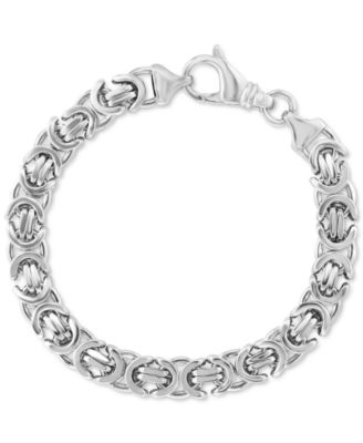 EFFY Collection - Men's Etrusca Link Chain Bracelet in Sterling Silver