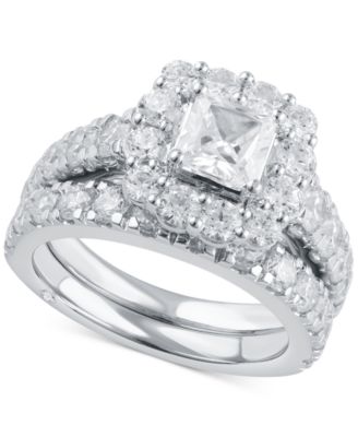 Marchesa - Certified Diamond Princess Bridal Set (4 ct. t.w.)