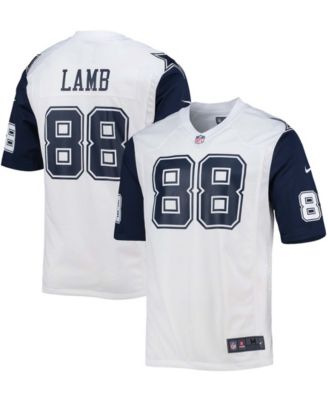 Nike - Men's CeeDee Lamb White Dallas Cowboys Alternate Game Jersey