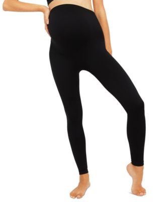 Motherhood Maternity - Seamless Compression Comfort Waist Maternity Leggings