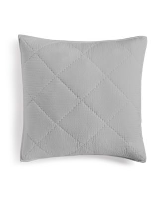 Hotel Collection - Dobby Diamond Quilted Euro Sham, Created for Macy's
