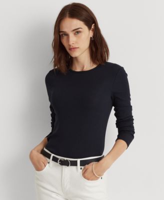 Lauren Ralph Lauren - Crewneck Long Sleeve Top