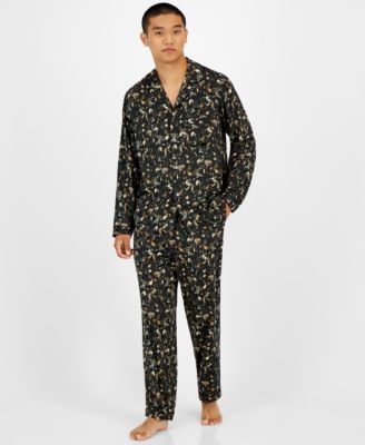 I.N.C. International Concepts - Men's 2-Pc. Floral-Print Pajama Set