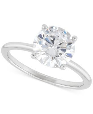Grown With Love - IGI Certified Lab Grown Diamond Solitaire Engagement Ring (2-1/2 ct. t.w.) in 14k Gold