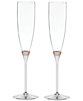 Kate Spade - kate spade new york Rosy Glow Toasting Flute Set