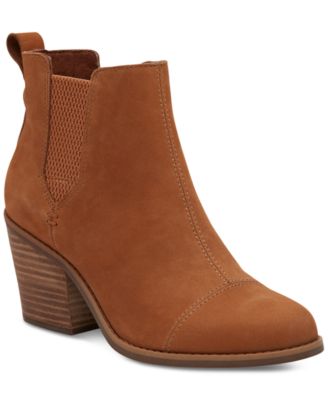 TOMS - Women's Everly Cutout Block-Heel Booties