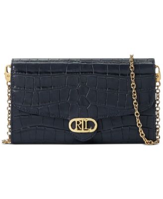Lauren Ralph Lauren - Embossed Leather Medium Adair Crossbody