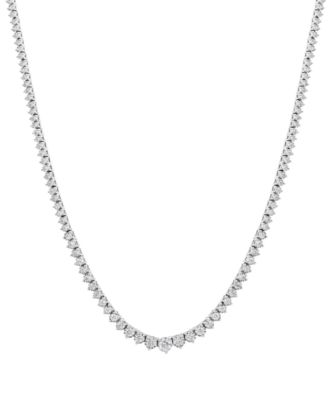Macy's - Diamond Tennis Necklace (3 ct. t.w.)