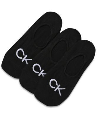 Calvin Klein - Women's 3-Pk. Logo Knit Liner Socks