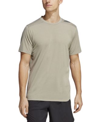 adidas - Men's D4S Slim-Fit Short-Sleeve Crewneck Training T-Shirt