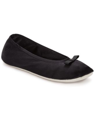 Isotoner Signature - Satin Ballerina Slipper