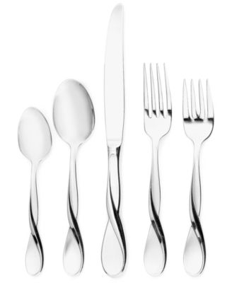 Oneida - "Satin Aquarius" 5-Piece Place Setting
