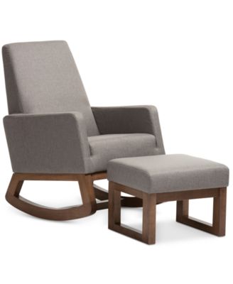 Furniture - Yashiya Rocker and Ottoman Set