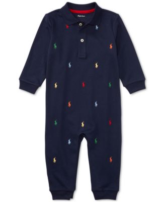 Polo Ralph Lauren - Baby Boys' Schiffli Coverall