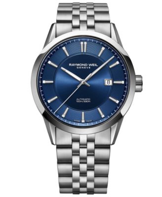Raymond Weil - Men's Swiss Automatic Freelancer Stainless Steel Bracelet Watch 42mm
