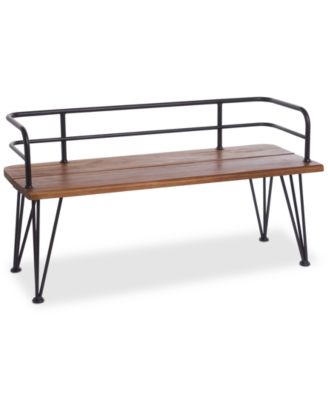 Noble House - Brooke Acacia Bench, Quick Ship