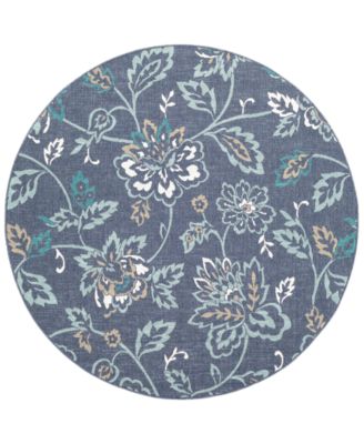 Surya - Alfresco ALF-9673 Charcoal 8'9" Round Area Rug