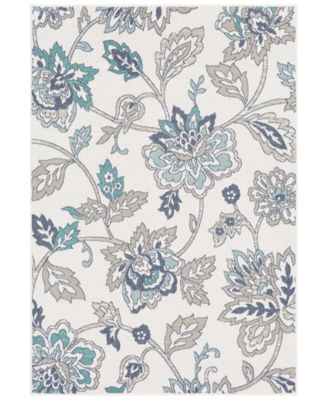 Surya - Alfresco ALF-9674 Aqua 2'3" x 4'6" Area Rug