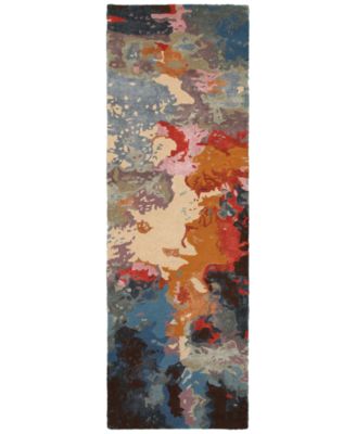 Oriental Weavers - Galaxy 21908 Multi/Pink 2'6" x 8' Runner Area Rug