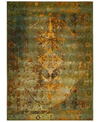 Liora Manne' - Marina 8043 Kermin 7'10" x 9'10" Indoor/Outdoor Area Rug