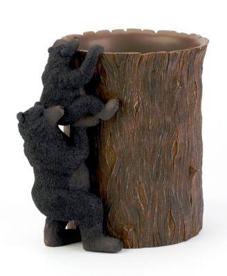 Avanti - Black Bear Lodge Wastebasket