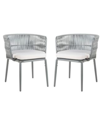 Safavieh - Kiyan Rope Chair, Quick Ship