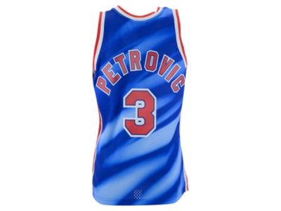 Mitchell & Ness - Men's New Jersey Nets Hardwood Classic Swingman Jersey - Drazen Petrovic