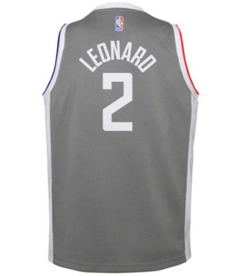 Nike - Youth LA Clippers 2020/21 Swingman Player Jersey Earned Edition - Kawhi Leonard
