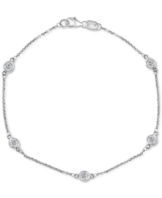 EFFY Collection - Diamond Bezel Link Bracelet (1/2 ct. t.w.)