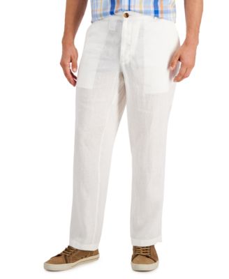 Club Room - Men's Linen Pants, Created for Macy's