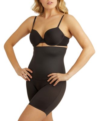 Miraclesuit - Women's Comfy Curves Hi-Waist Thigh Slimmer Shapewear