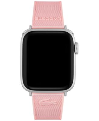 Lacoste - Petit Pique Pink Silicone Strap for Apple Watch&reg; 38mm/40mm