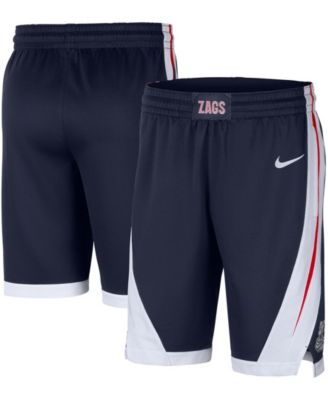 Nike - Men's Navy Gonzaga Bulldogs Replica Performance Basketball Shorts