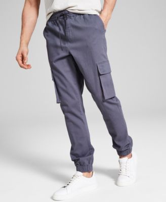 And Now This - Men's Regular-Fit Twill Cargo Joggers