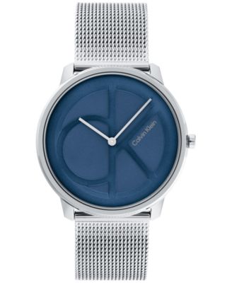 Calvin Klein - Men's Iconic Stainless Steel Mesh Bracelet Watch 40mm