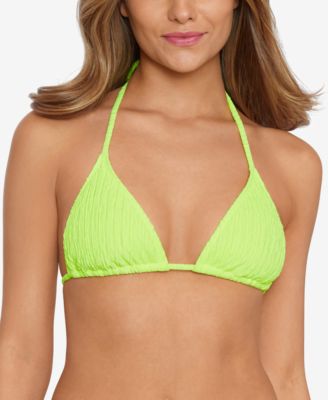 Salt + Cove - Women's Crinkle String Triangle Bikini Top