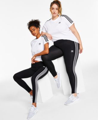 adidas - Women's Adicolor Classics 3-Stripes Tights, XS-4X