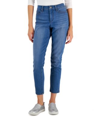 Charter Club - Jeans, Modern Straight-Leg Ankle, Saturated Wash